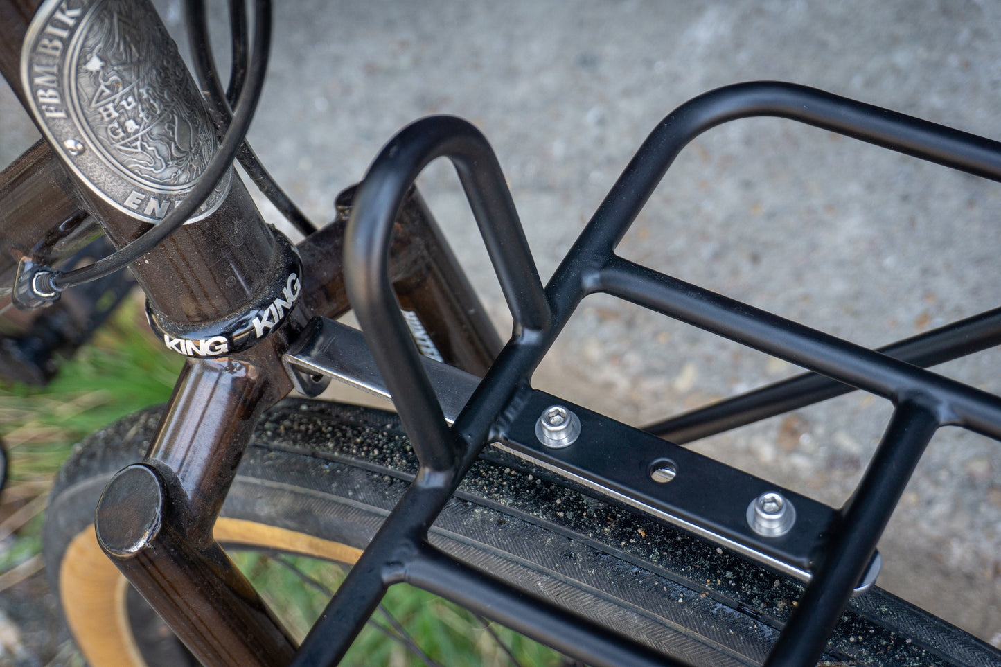 Milk Crate Porteur Rack